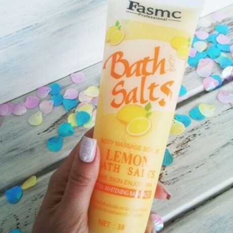 Fasmc Bath Salts With Lemon Body Massage Scrub -380g