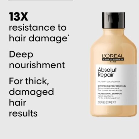 Loreal Professionnel Absolut Repair Shampoo -300ml
