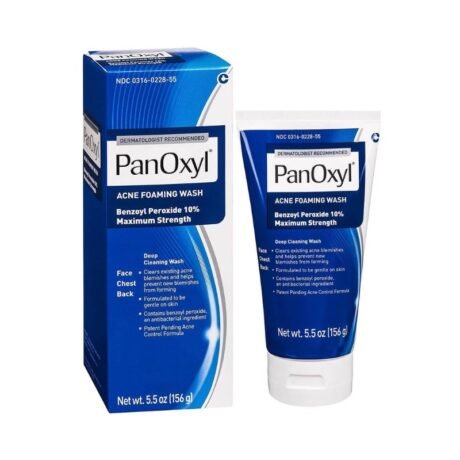 PanOxyl Acne Foaming Wash 10% Benzoyl Peroxide -156g