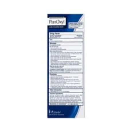 PanOxyl Acne Foaming Wash 10% Benzoyl Peroxide -156g