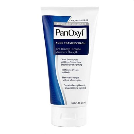 PanOxyl Acne Foaming Wash 10% Benzoyl Peroxide -156g