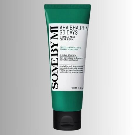 somebymi aha bha pha 30 days miracle acne clear foam 100 ml