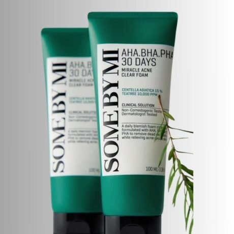 somebymi aha bha pha 30 days miracle acne clear foam 100 ml