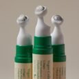 Close-up of Axis-Y Vegan Collagen Eye Serum texture